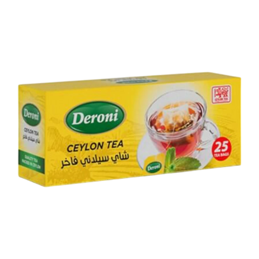 Deroni Ceylon Tea - 25 Tea Bags