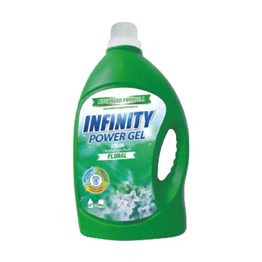 Infinity Power Gel Floral Laundry Detergent For Colored Clothes - 3000ml