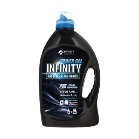 Infinity Power Gel Black Laundry Detergent For Black Clothes - 3000ml
