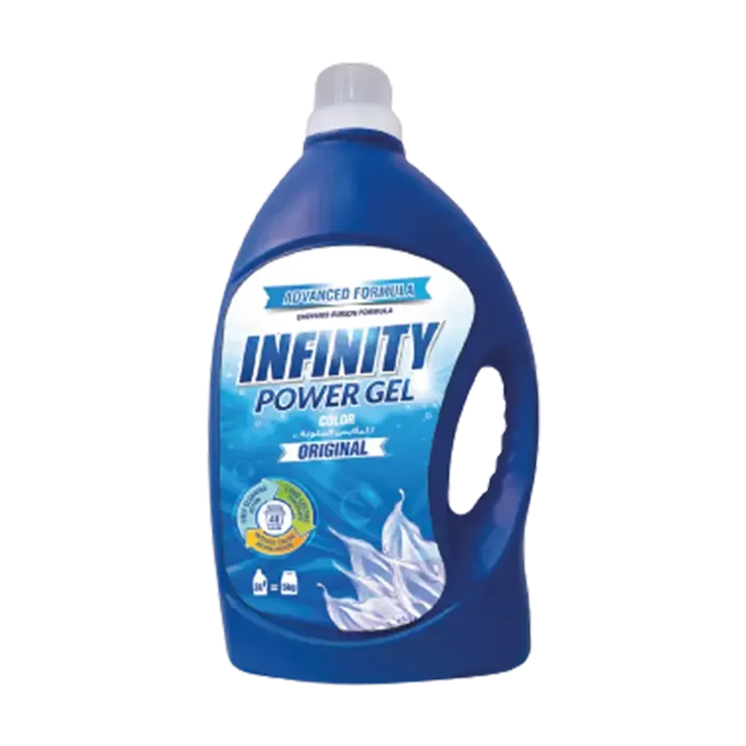 Infinity Power Gel Original Laundry Detergent For Colored Clothes - 3000ml