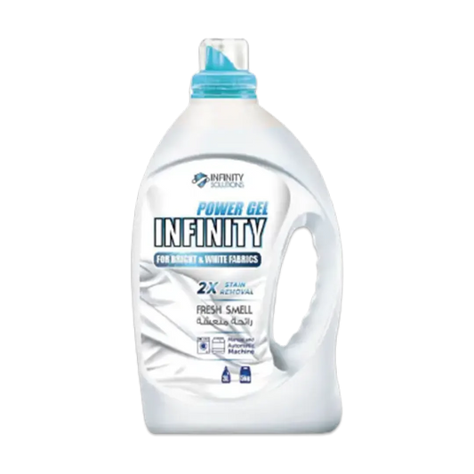 Infinity Power Gel White Laundry Detergent For White Clothes - 3000ml
