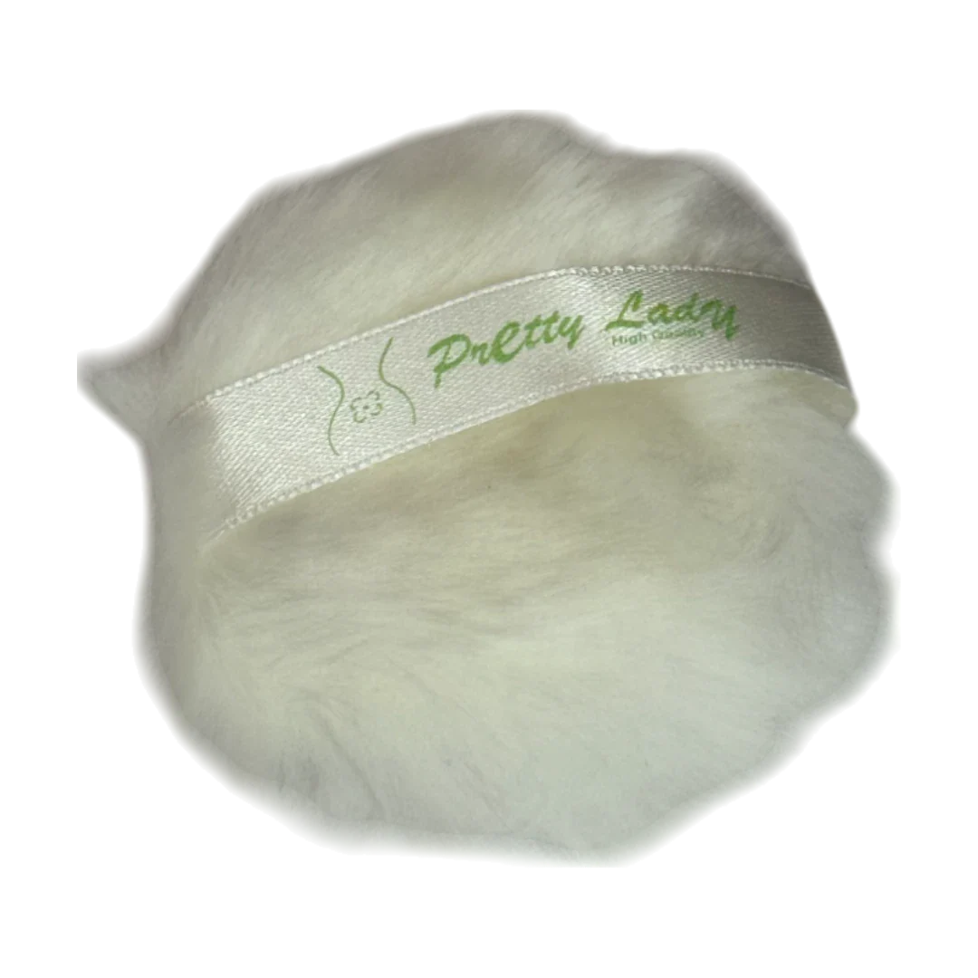 Blush Applicator Puff with Ribbon – Pretty Lady FS107