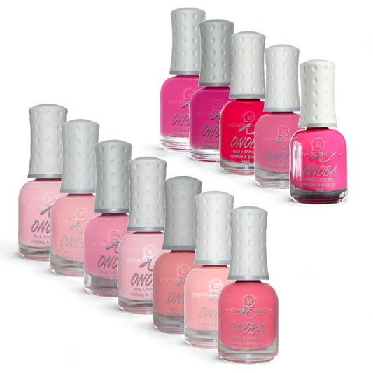 Onoba Nail Polish - 15 Pink tones