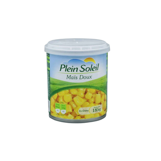 Plein Soleil Sweet Corn With Spoon - 185 Gr