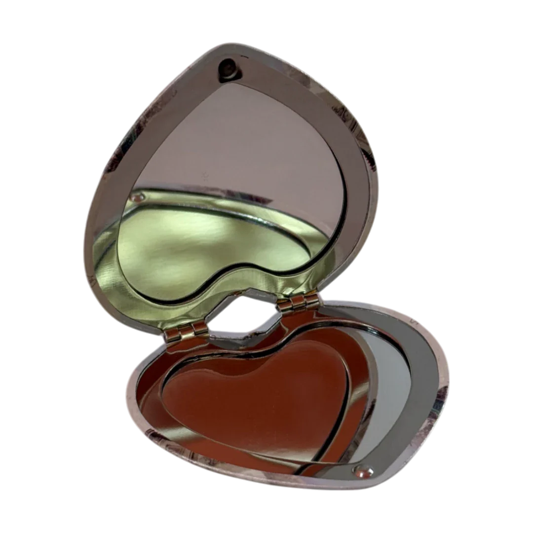 Pretty Lady - Paris Heart Pocket Mirror MR10653