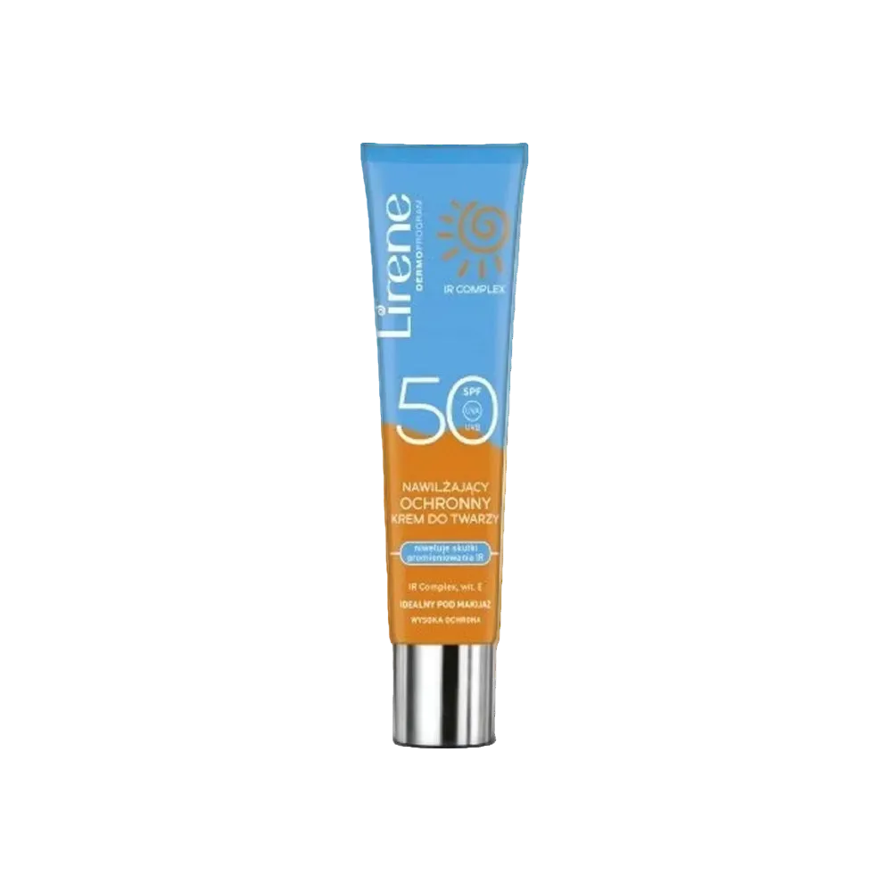 Lirene SUN Moisturizing Sun Protection Face Cream SPF50 - UVA & UVB Protection - 40ml
