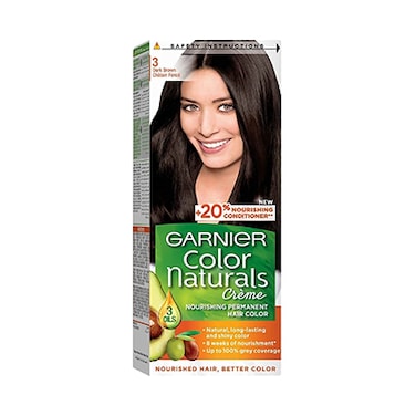 Garnier Hair Color Naturals Creme - 3 Dark Brown