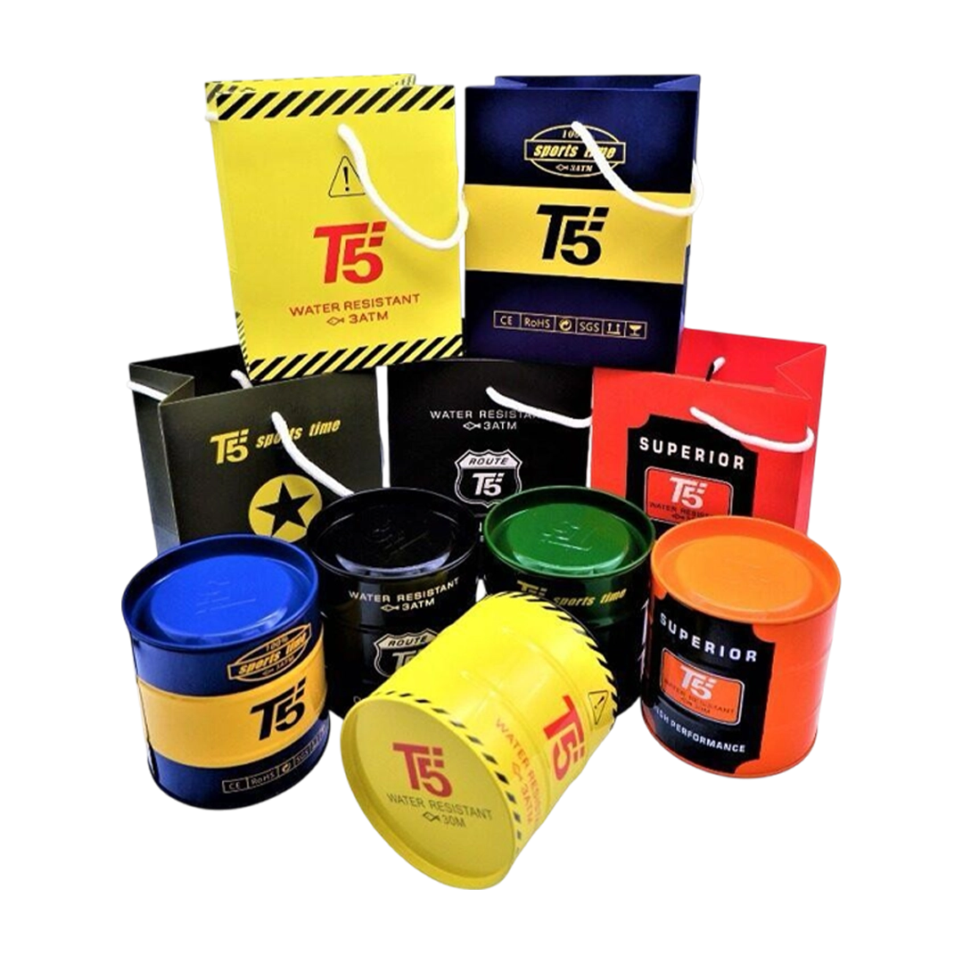 T5 Chronograph Watch For Men - Brown