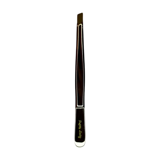 Precision Eyebrow Tweezer – Silver/Gold – Pretty Lady TW130