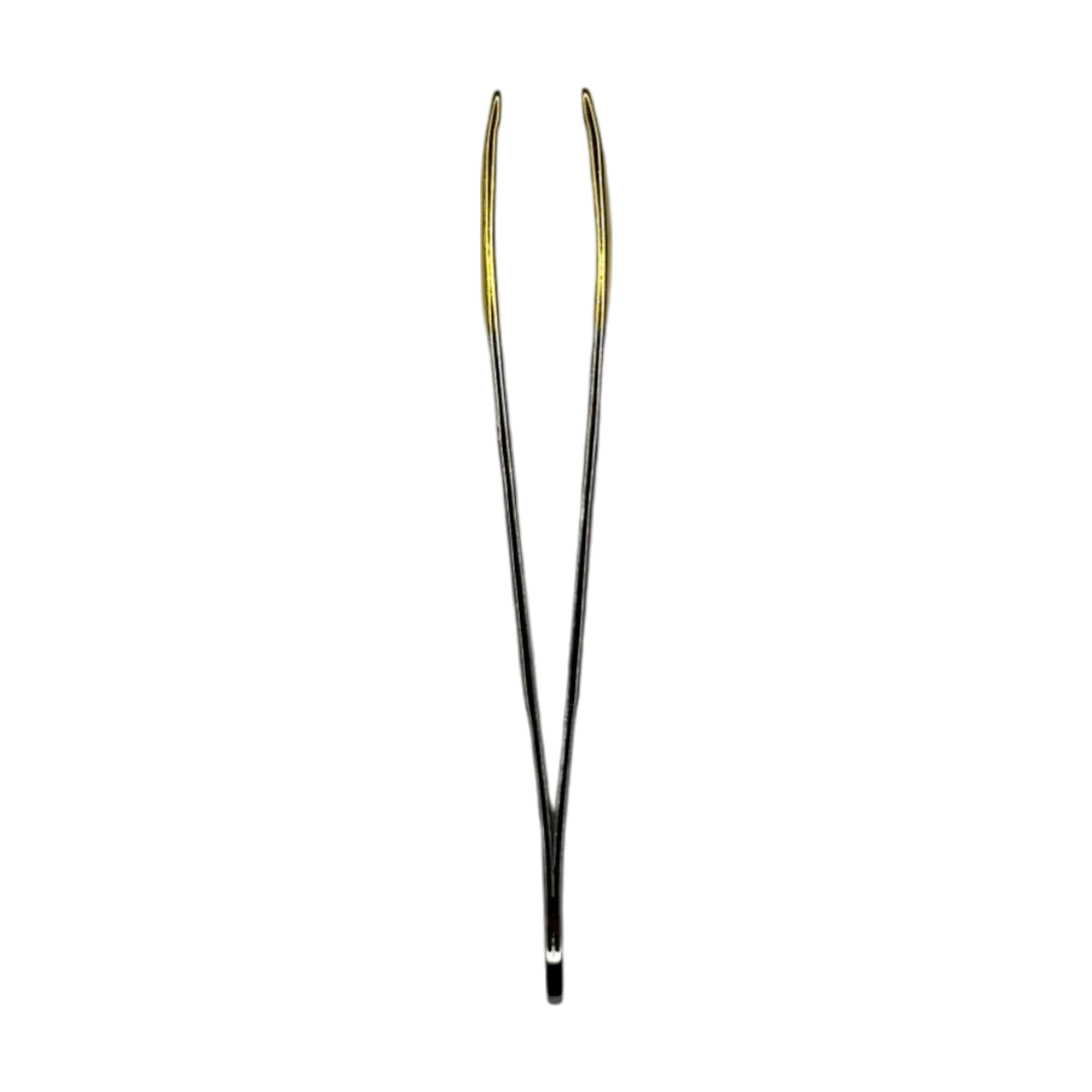 Precision Eyebrow Tweezer – Silver/Gold – Pretty Lady TW 101