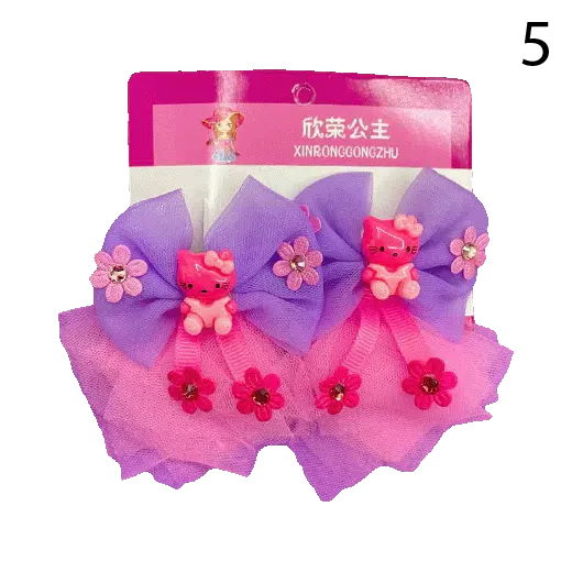 Hello Kitty One Pair Hair Clips For Kids