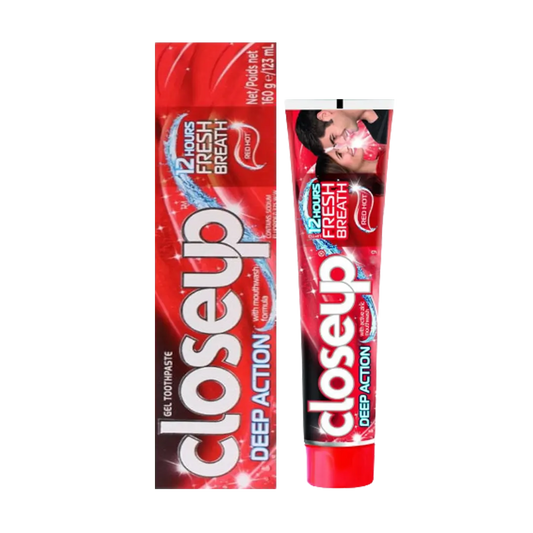 CloseUp Deep Action Red Hot Gel Toothpaste - 123ml