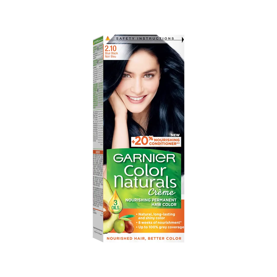 Garnier Hair Color Naturals Creme - 2.10 Blue Black