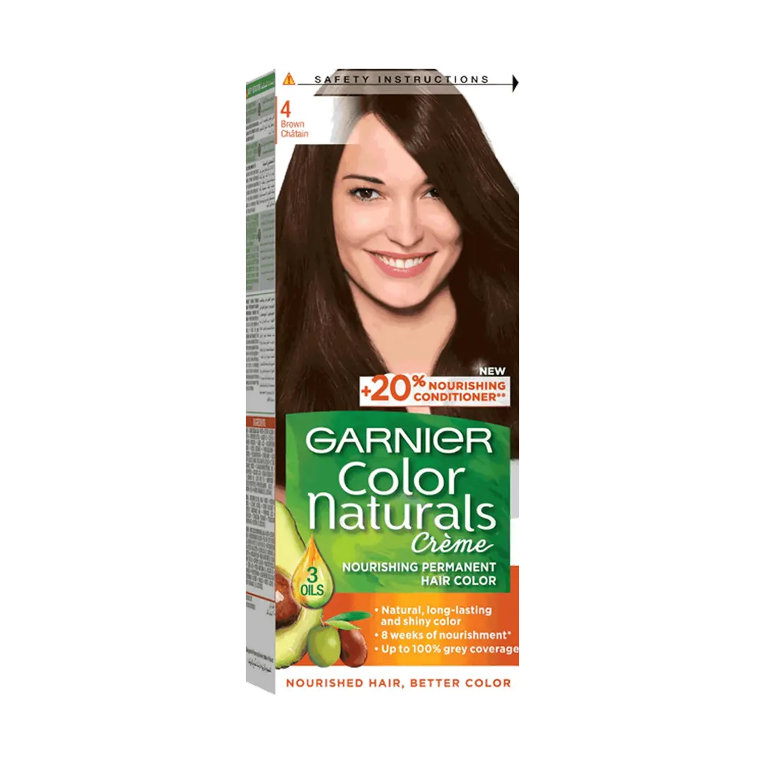 Garnier Hair Color Naturals Creme - 4 Brown