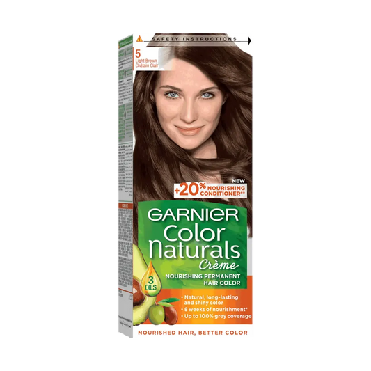 Garnier Hair Color Naturals Creme - 5 Light Brown