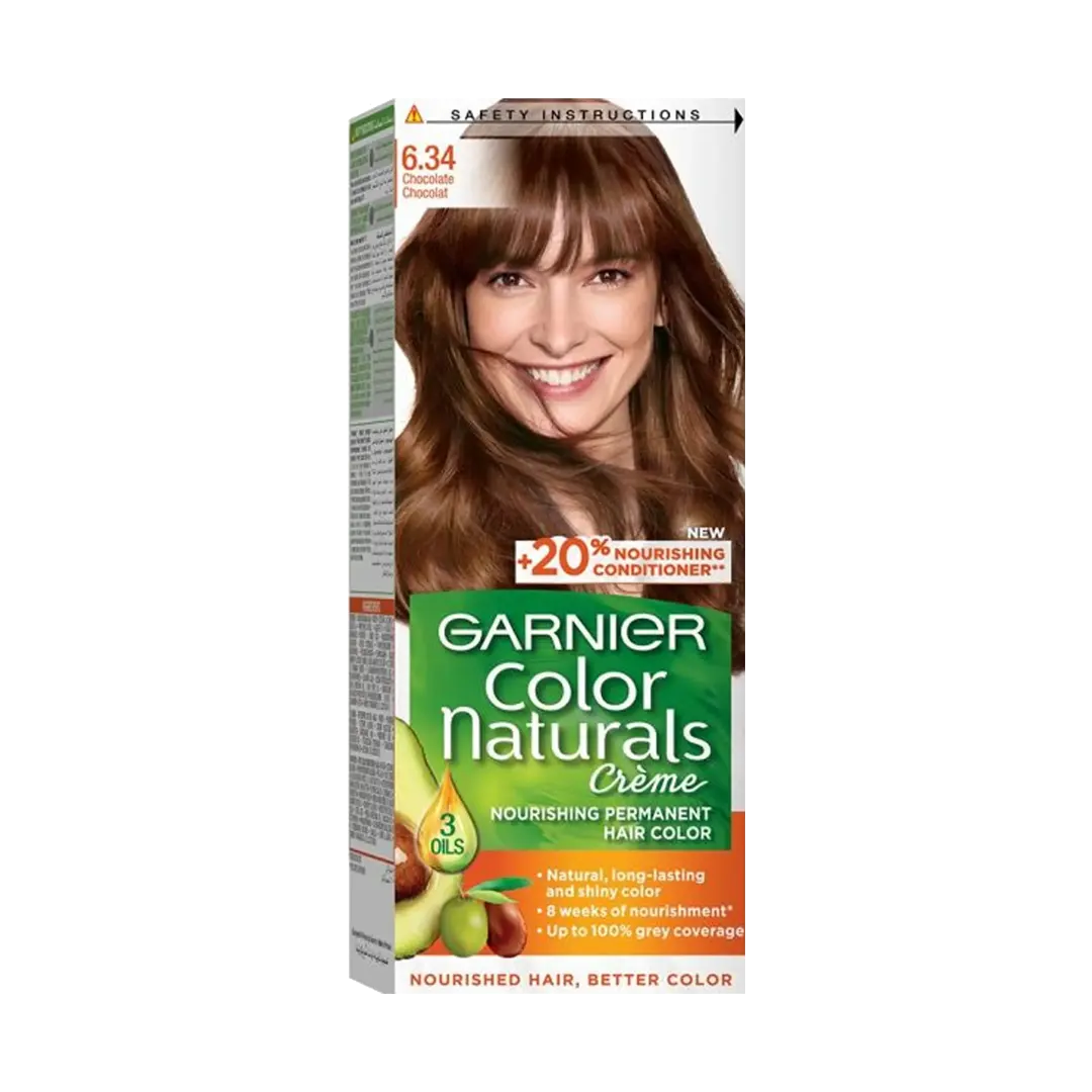 Garnier Hair Color Naturals Creme - 6.34 Chocolate