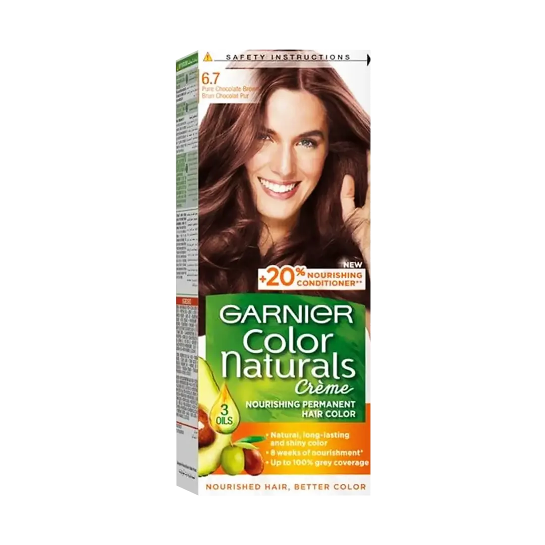 Garnier Hair Color Naturals Creme - 6.7 Pure Chocolate Brown