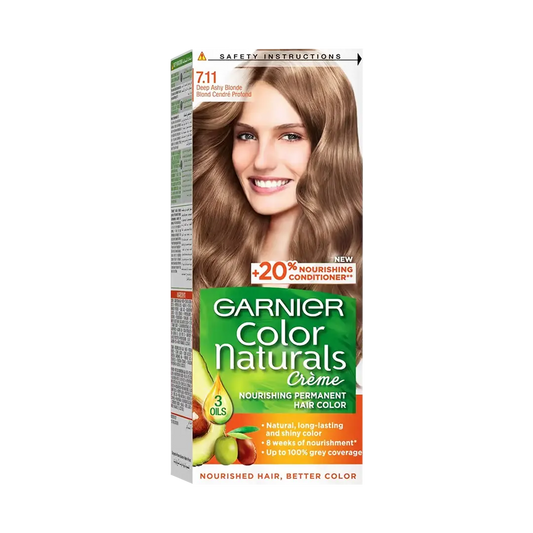 Garnier Hair Color Naturals Creme - 7.11 Deep Ashy Blonde