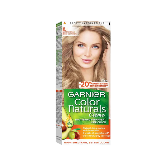Garnier Hair Color Naturals Creme - 8.1 Light Ash Blonde