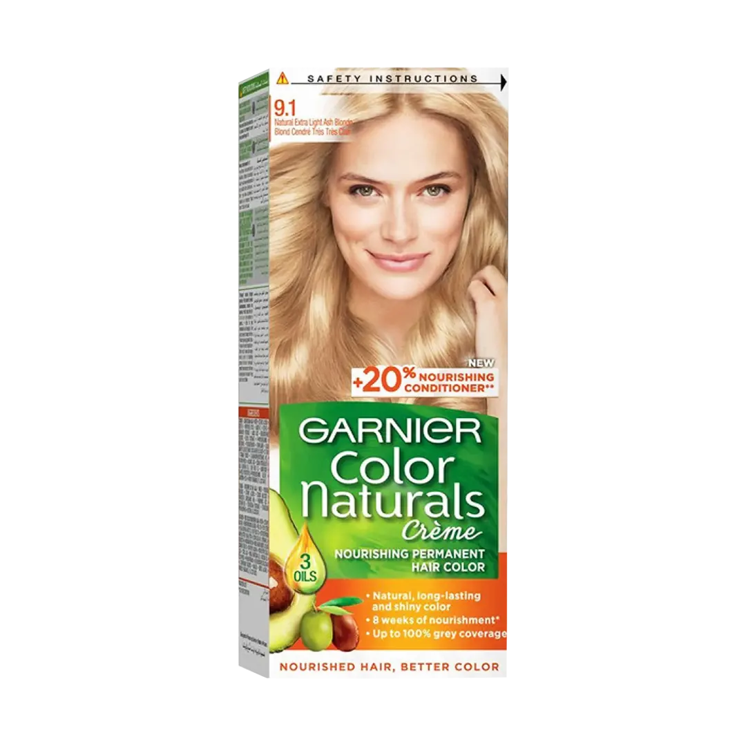Garnier Hair Color Naturals Creme - 9.1 Natural Extra Light Ash Blonde