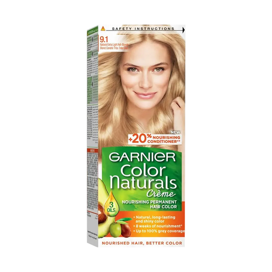 Garnier Hair Color Naturals Creme - 9.1 Natural Extra Light Ash Blonde