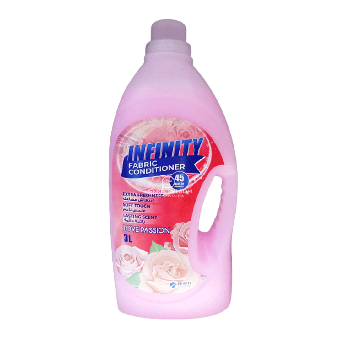 Infinity Love Passion Fabric Conditioner & Softener For Clothes - 3L