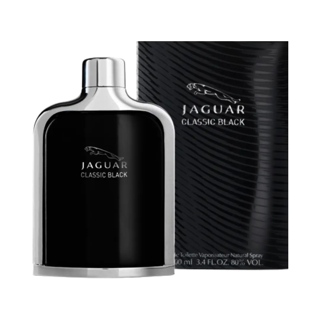 Jaguar Classic Black Eau De Toilette Pour Homme 100ml MENKELCHI