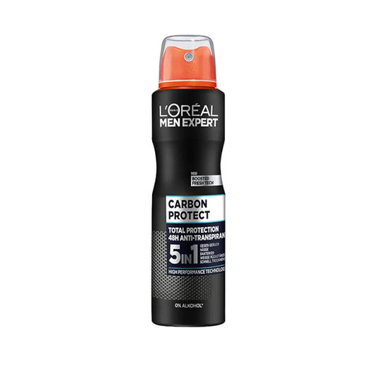 L'Oréal Men Expert Carbon Protect 5 in 1 Spray Deodorant - 150ml