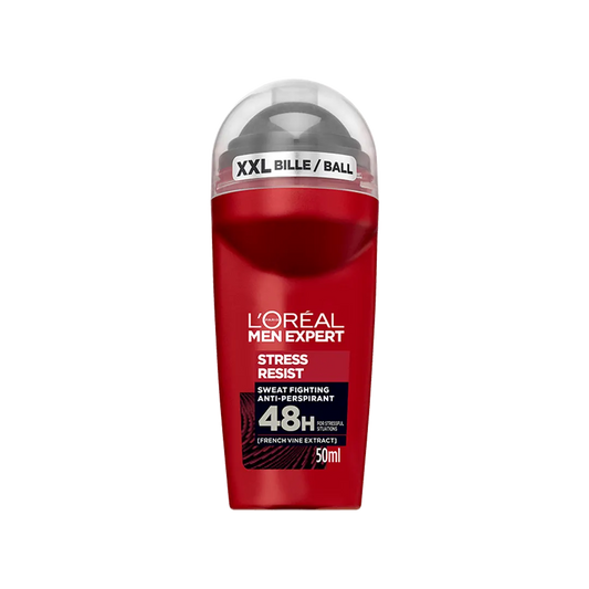 L'Oréal Men Expert Stress Resist 48H Roll On Deodorant For Men - 50ml
