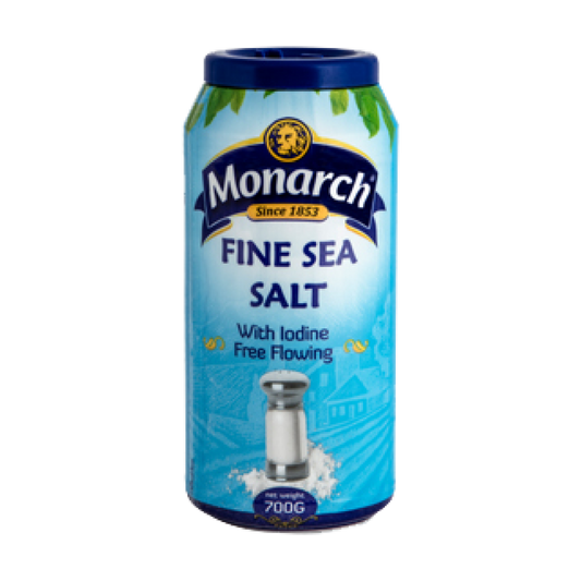 Monarch Iodized Fine Sea Salt - 700g