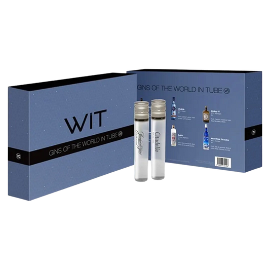 WIT Gin Of The World In Tube Gift Set - 6Pcs