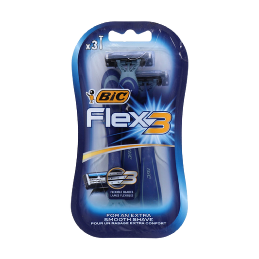 Bic Flex 3 Razors - 3Pcs