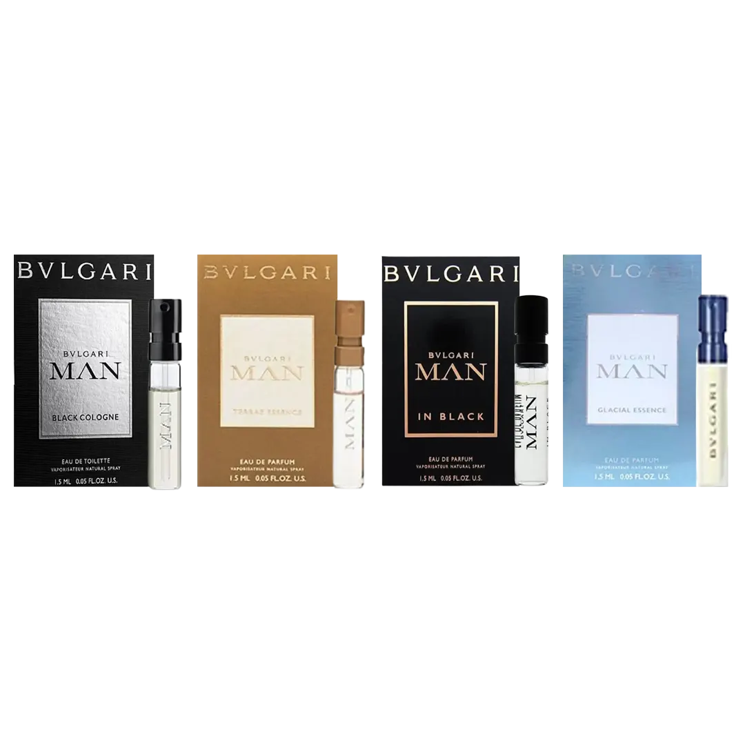 The Ultimate Bvlgari Fragrance Bundle For Men - 4Pcs