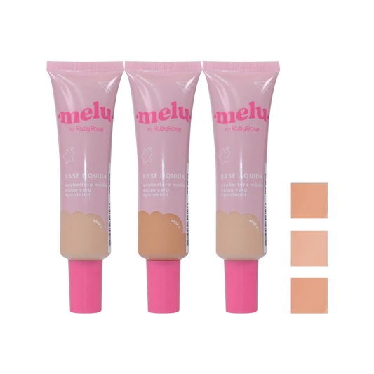 Melu By Ruby Rose Liquid Foundation - 3 Colors