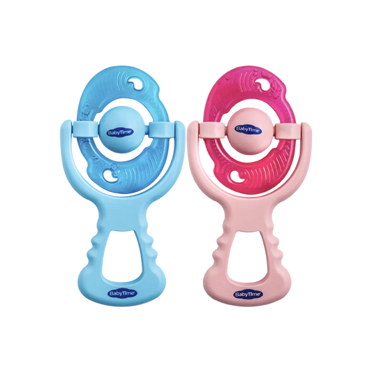 Baby Time Rattle & Water Teether - 2 Colors