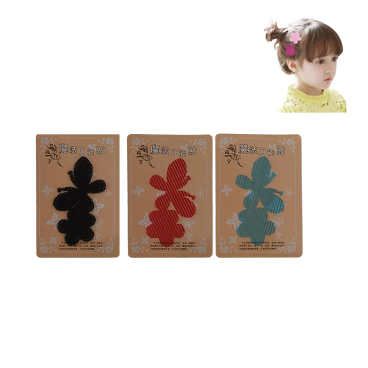 High Quality Magic Sticker Hair Gripper For Kids  - 6 Colors