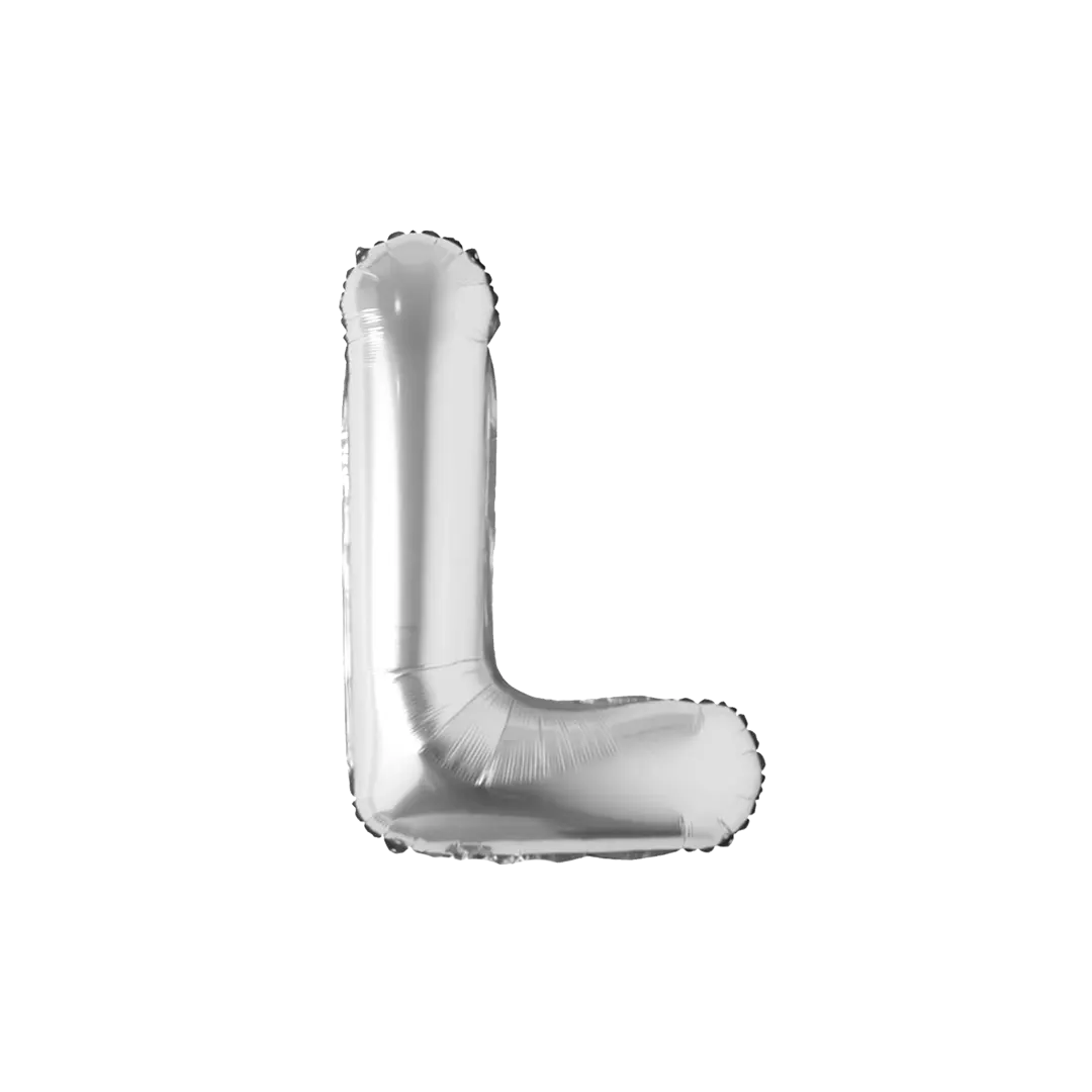 Foil Letter " L " Balloons 42cm - 2 Colors
