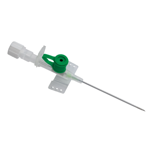 Lars Medicare Provein IV Cannula With wings & Injection Valve - 2 Sizes