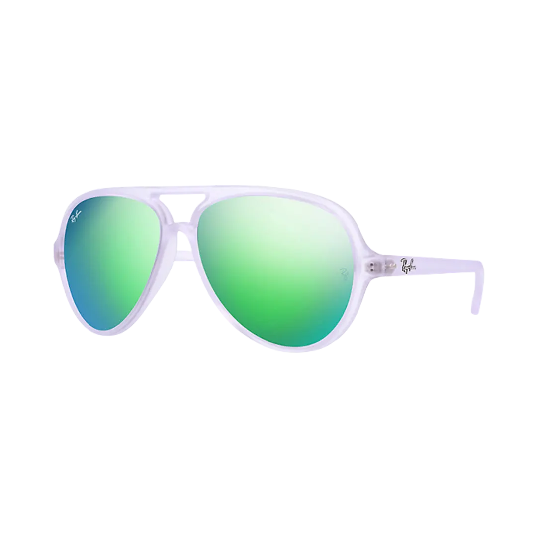 Ray-Ban Cats 5000 RB4125 646/19 59mm - Flash Green