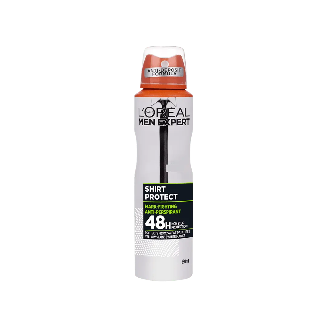 L'Oréal Men Expert Shirt Protect 48H Anti-Perspirant Deodorant Spray - 150ml