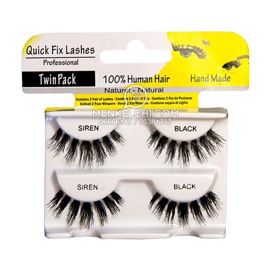 Quick Fix Strip Lashes Twin Pack - Siren Black