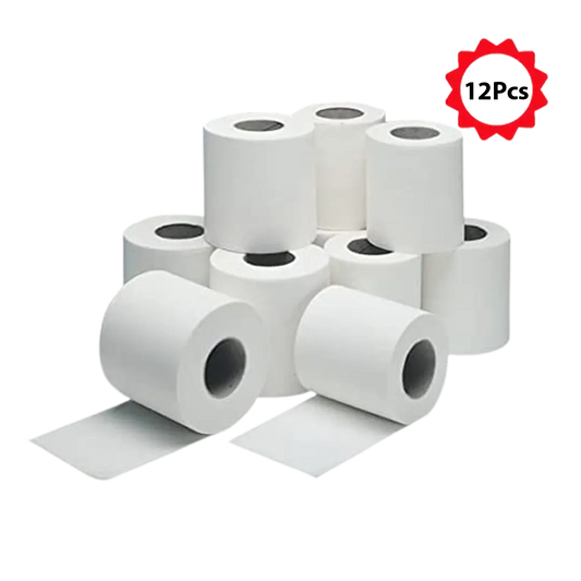 High Quality 2 Ply Soft Tissue Toilet Paper Rolls - 1.35 Kg