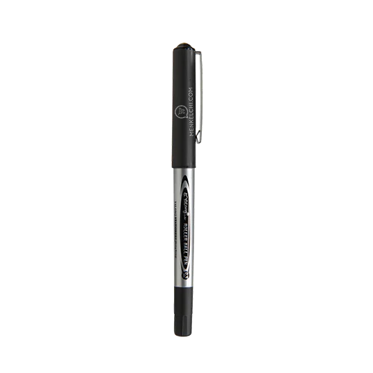 Yalong 0.5 mm Black Roller Ball Pen Pack - 12Pcs