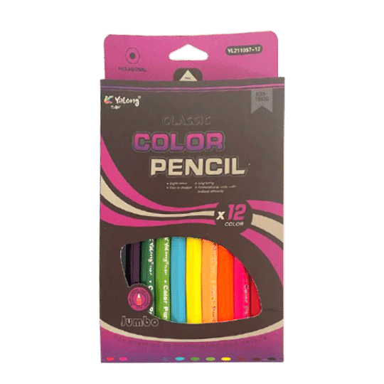 Yalong Classic Color Jumbo Pencil - 4 Styles
