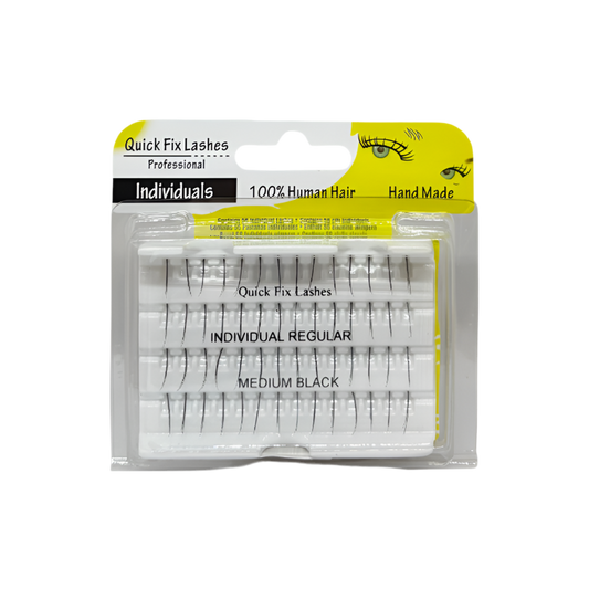 Quick Fix Eye Lashes Individuals Regular - Medium Black