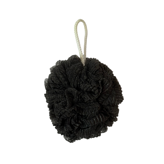 Pretty Lady Round Loofah – Soft Touch for Smooth Skin - Black SP108