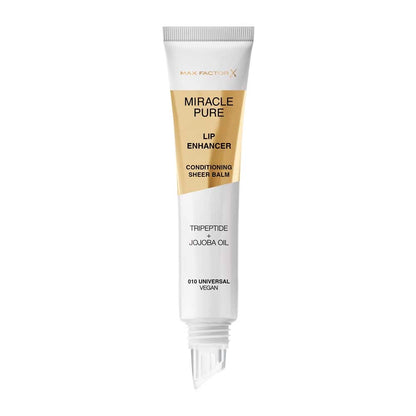 Max Factor Miracle Pure Lip Enhancer tube on a white background