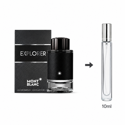 Montblanc Explorer Eau De Parfum For Men - 10 ML / 175 Sprays - Decanted From Original Bottle