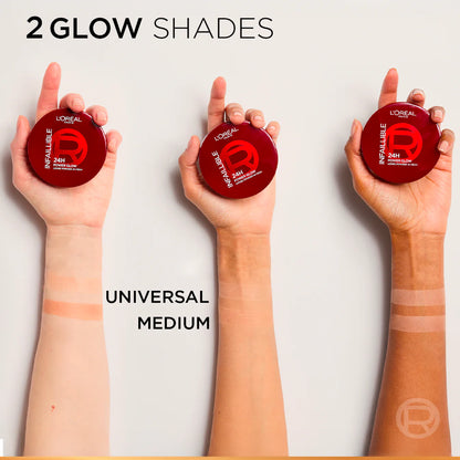 L'oréal Infaillible 24H Power Glow Brightening Loose Powder In Mesh - 2 Shades