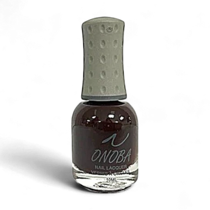 Onoba Nail Polish Set - 9 Colors - Purples, browns, reds, and black